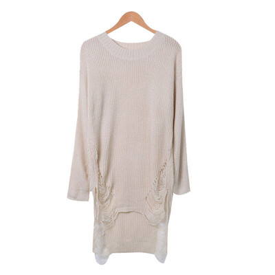Autumn New Stylish Women Sweater Long Sleeve Solid O Neck Oversize Loose Ladies Knitted Long Jumper Winter Casual Pullovers Coat
Autumn New Stylish Women Sweater Long Sleeve Solid O Neck Oversize Loose Ladies Knitted Long Jumper Winter Casual Pullovers Coat