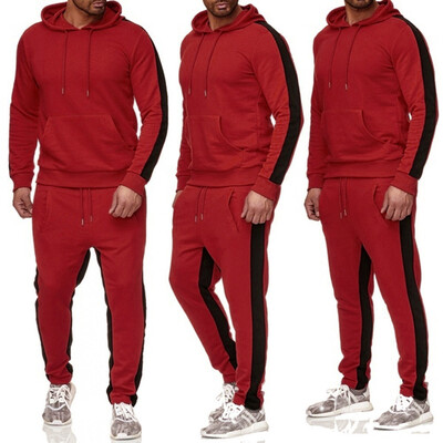 Toponeto Mens Autumn Winter Patchwork Sweatshirt Top Pants Sets Sports Suit Tracksuit
Toponeto Mens Autumn Winter Patchwork Sweatshirt Top Pants Sets Sports Suit Tracksuit