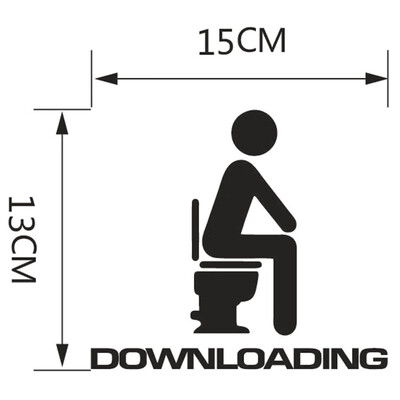 Decal Toilet Sticker DIY for Bathroom Washroom WC Restroom Decor Art Wall Office Home Decoration
Decal Toilet Sticker DIY for Bathroom Washroom WC Restroom Decor Art Wall Office Home Decoration