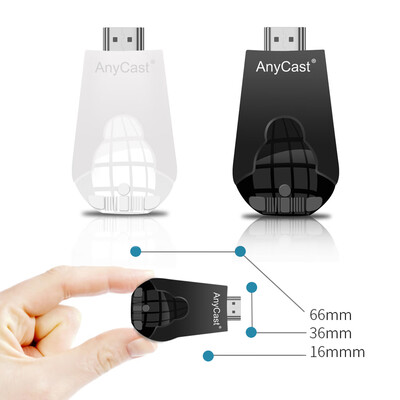 AnyCast K4-1 Wireless WiFi Display Dongle Receiver 1080P HD TV Stick Miracast Airplay DLNA Mirroring Black for Android iOS Smart P
AnyCast K4-1 Wireless WiFi Display Dongle Receiver 1080P HD TV Stick Miracast Airplay DLNA Mirroring Black for Android iOS Smart P