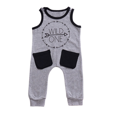 Baby Boys Casual Jumpsuit Infant Kids Sleeveless Letter Pocket Bodysuitborn-arrival Fashion Outfits
Baby Boys Casual Jumpsuit Infant Kids Sleeveless Letter Pocket Bodysuitborn-arrival Fashion Outfits