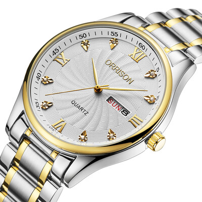 Watch double calendar mens watch womens watch quartz watch steel belt watch waterproof fashion business movement
Watch double calendar mens watch womens watch quartz watch steel belt watch waterproof fashion business movement
