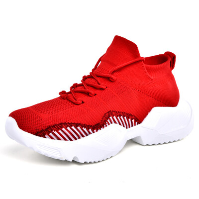 Couple flying woven socks shoes sneakers student tide shoes high to help net red catwalk shoes breathable increase old shoes men
Couple flying woven socks shoes sneakers student tide shoes high to help net red catwalk shoes breathable increase old shoes men