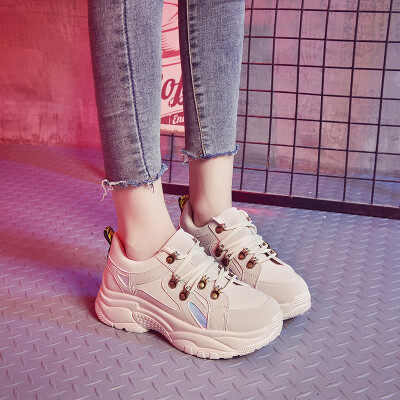 Dad shoes Korean version of ulzzang2019 Chaochun new style student thick soled sports shoes super hot&intelligent smoked shoe
Dad shoes Korean version of ulzzang2019 Chaochun new style student thick soled sports shoes super hot&intelligent smoked shoe