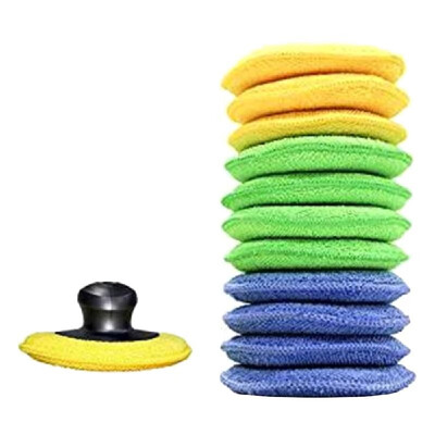13PCS Buffing Sponge Polishing Sponge Pad Kit Set Waxing Tool with Handle for Car Polisher Buffer Car beauty Tool
13PCS Buffing Sponge Polishing Sponge Pad Kit Set Waxing Tool with Handle for Car Polisher Buffer Car beauty Tool