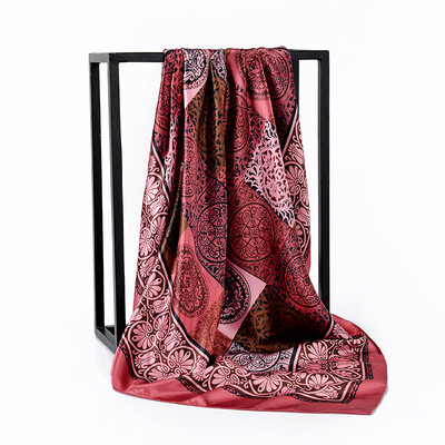 National style retro blue&white porcelain satin simulation silk large square scarf Ms Lijiang travel shawl FJ136
National style retro blue&white porcelain satin simulation silk large square scarf Ms Lijiang travel shawl FJ136