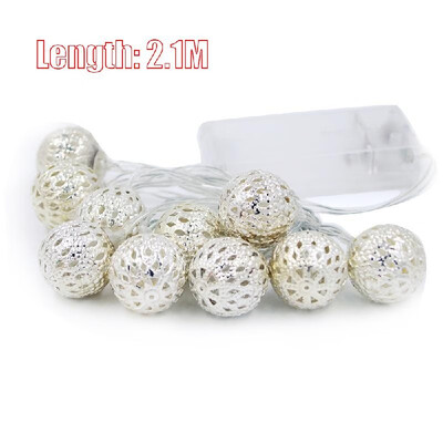 Decorative String Lights 20 LED Metal Ball Light for Christmas Holiday Party Home Garden Decoration
Decorative String Lights 20 LED Metal Ball Light for Christmas Holiday Party Home Garden Decoration