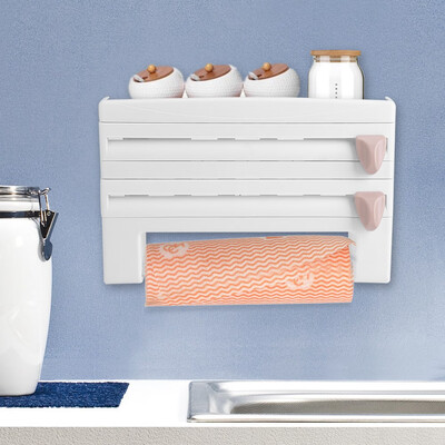 Kitchen Cling Film Cut Sauce Bottle Storage Rack Paper Towel Holder Mount Kitchen Tool
Kitchen Cling Film Cut Sauce Bottle Storage Rack Paper Towel Holder Mount Kitchen Tool