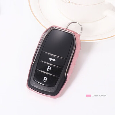 Car Styling Soft TPU Car Key Case For Toyota Camry Highlander Prado Corolla RAV4 Car Key Cover Shell Car Crystal Keychain
Car Styling Soft TPU Car Key Case For Toyota Camry Highlander Prado Corolla RAV4 Car Key Cover Shell Car Crystal Keychain