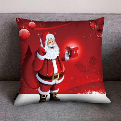 Tailored Merry Christmas Print Pillow Case Polyester Sofa Car Cushion Cover Home Decor
Tailored Merry Christmas Print Pillow Case Polyester Sofa Car Cushion Cover Home Decor