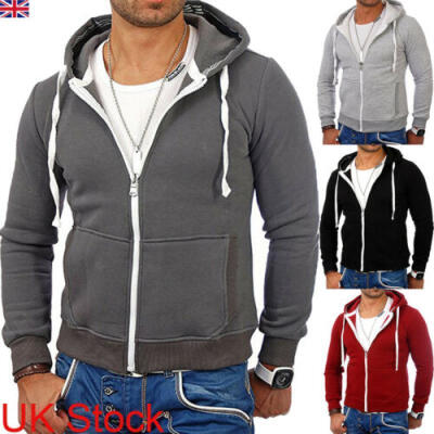 Fashion Mens Hoodies Slim Fit Hooded Sweatshirt Outwear Sweater Coat Jacket
Fashion Mens Hoodies Slim Fit Hooded Sweatshirt Outwear Sweater Coat Jacket