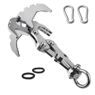 Gravity Hook with Magnet Carabiners Mutifunctional Grappling Hook for Hiking Camping Climbing
Gravity Hook with Magnet Carabiners Mutifunctional Grappling Hook for Hiking Camping Climbing