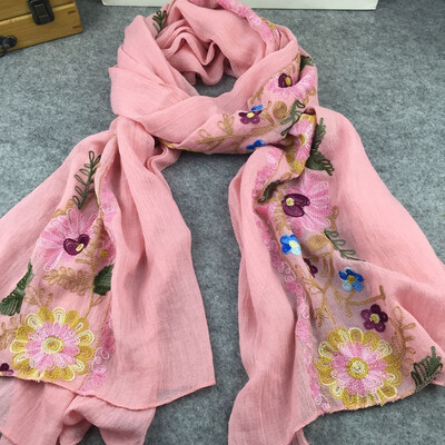 Spring&Autumn New Embroidery Embroidered National Wind Gifts Women Fresh Japanese&Korean Wind Cotton Scarf Shawl Keep Warm
Spring&Autumn New Embroidery Embroidered National Wind Gifts Women Fresh Japanese&Korean Wind Cotton Scarf Shawl Keep Warm