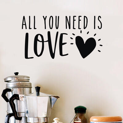 〖Follure〗ALL YOU NEED IS LOVE Removable Art Vinyl Mural Home Room Decor Wall Stickers
〖Follure〗ALL YOU NEED IS LOVE Removable Art Vinyl Mural Home Room Decor Wall Stickers