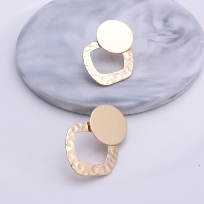 EK605 Vintage Hollow Round Flower Oval Knot Twist Earrings Geometric Metal Earrings for Women Statement Earrings Modern Art
EK605 Vintage Hollow Round Flower Oval Knot Twist Earrings Geometric Metal Earrings for Women Statement Earrings Modern Art