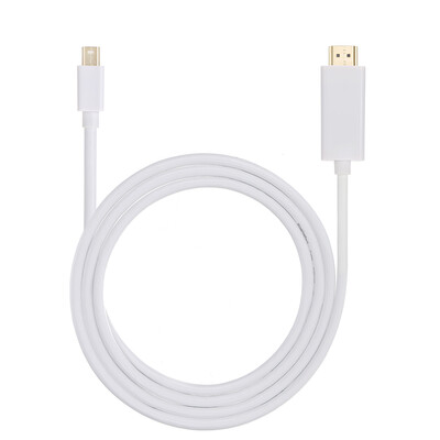 Gold Plated Mini DP DisplayPort Male to HD Male HDTV 1080P Adapter Cable 6 Feet for MacBookProPCNotebook
Gold Plated Mini DP DisplayPort Male to HD Male HDTV 1080P Adapter Cable 6 Feet for MacBookProPCNotebook