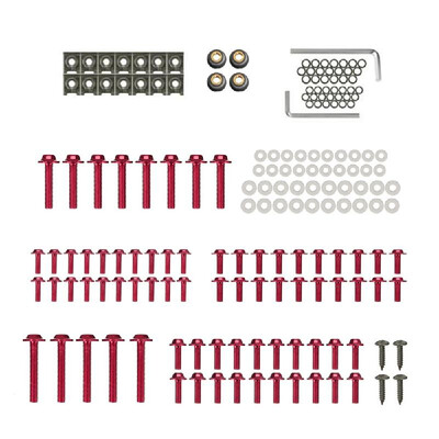 177Pcs Fairing Bolt Kit Bodywork Screws Fasterners Set Fit for Honda CBR600RR CBR900RR CBR1000RR CBR1100XX
177Pcs Fairing Bolt Kit Bodywork Screws Fasterners Set Fit for Honda CBR600RR CBR900RR CBR1000RR CBR1100XX