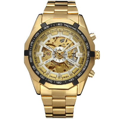 Forsining 340 Top Brand Automatic Mechanical Business Men Watch Skeleton Luxury Watch Luxury Fashion Military Stainless Steel Watc
Forsining 340 Top Brand Automatic Mechanical Business Men Watch Skeleton Luxury Watch Luxury Fashion Military Stainless Steel Watc