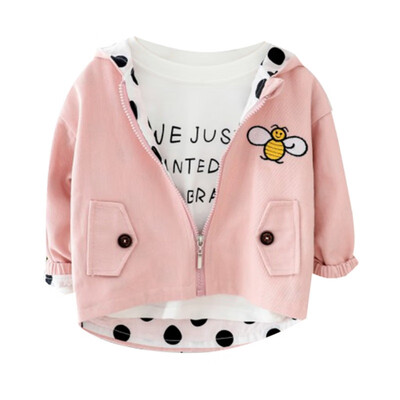 Autumn Baby Girl Cute Outerwear Cartoon Bee Print Casual Hoodie Zipper Sweatshirt Kids Coat Outfits Cloths
Autumn Baby Girl Cute Outerwear Cartoon Bee Print Casual Hoodie Zipper Sweatshirt Kids Coat Outfits Cloths