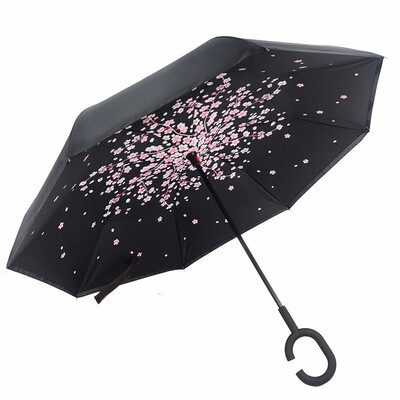 Outdoor Inverted&Double Layer Windproof Umbrella Umbrella with UV Protection C-Shaped Handle
Outdoor Inverted&Double Layer Windproof Umbrella Umbrella with UV Protection C-Shaped Handle