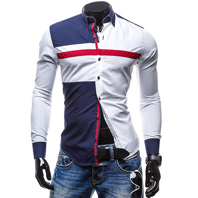 Men Long Sleeve Shirt 2018 Male Striped Shirts Slim Fit Camisa Social Masculina Male Casual Social Shirt Camisa Masculina XXL
Men Long Sleeve Shirt 2018 Male Striped Shirts Slim Fit Camisa Social Masculina Male Casual Social Shirt Camisa Masculina XXL