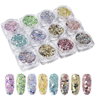 Toponeto 12 Box Diamonds Dazzling Tips Nail Sticker Sequins Colorful Nail Art Decoration
Toponeto 12 Box Diamonds Dazzling Tips Nail Sticker Sequins Colorful Nail Art Decoration