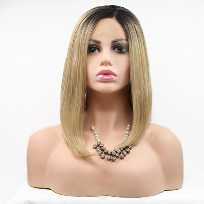 Amazing Star Lace Frontal Wigs Bob Straight Hair Blonde Color Half Heat Resistant Side Part Synthetic Hair Wigs
Amazing Star Lace Frontal Wigs Bob Straight Hair Blonde Color Half Heat Resistant Side Part Synthetic Hair Wigs