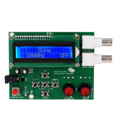 1Hz-65534Hz LCD DDS Function Generator Signal Module Sine Square Sawtooth Triangle Wave
1Hz-65534Hz LCD DDS Function Generator Signal Module Sine Square Sawtooth Triangle Wave