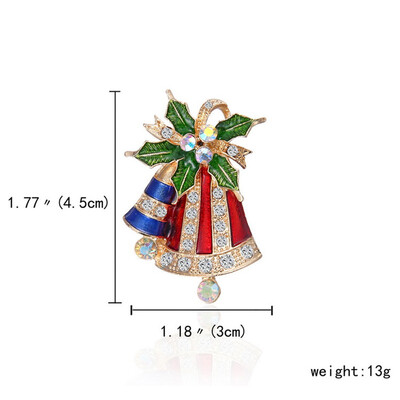 Xmas Enamel Snowman Stockings Santa Tree Brooch Pin Christmas Gifts Women Men Brooches Charm Crystal Rhinestone
Xmas Enamel Snowman Stockings Santa Tree Brooch Pin Christmas Gifts Women Men Brooches Charm Crystal Rhinestone