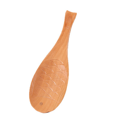 Toponeto Wooden Fish Pattern Rice Food Spoon Kitchen Cooking Tools Utensil Scoop Paddle
Toponeto Wooden Fish Pattern Rice Food Spoon Kitchen Cooking Tools Utensil Scoop Paddle