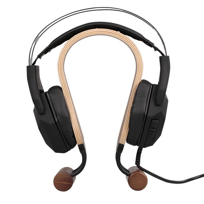 SAMDI SD-009Wa-2 Headphone Stand Headset Hanger Earphone Holder Wooden Headset Rest with 3M Protective Back Pad for All Size Headp
SAMDI SD-009Wa-2 Headphone Stand Headset Hanger Earphone Holder Wooden Headset Rest with 3M Protective Back Pad for All Size Headp