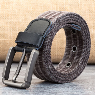Fashion Unisex belt High Quality weaving Washed Canvas Insert buckle Men belt sports Men&Women Multifunction casual belt
Fashion Unisex belt High Quality weaving Washed Canvas Insert buckle Men belt sports Men&Women Multifunction casual belt