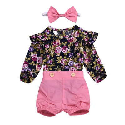 Children Girls Spring Autumn Clothing Set Flower Printed Cotton Ruffles Long Sleeve Round Collar Casual TopsPants
Children Girls Spring Autumn Clothing Set Flower Printed Cotton Ruffles Long Sleeve Round Collar Casual TopsPants