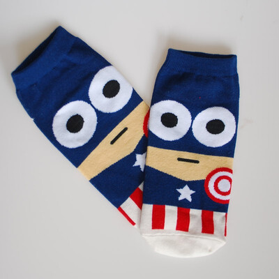 Heros No Show Socks Superman Batman Captain America Arrowman Bruce Lee Character Invisible Cotton Happy Socks
Heros No Show Socks Superman Batman Captain America Arrowman Bruce Lee Character Invisible Cotton Happy Socks