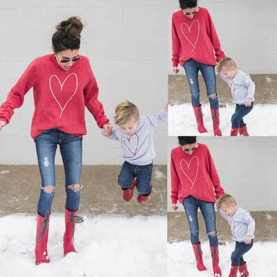 Hot Family Clothes Women Mother Baby Boy Kid Hoodies Long Sleeve Shirt Sweats Sweatshirt Tops
Hot Family Clothes Women Mother Baby Boy Kid Hoodies Long Sleeve Shirt Sweats Sweatshirt Tops