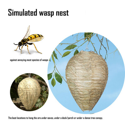 Gobestart 3X Wasp Deterrent Yellowjackets Bee Hornets- Fake Nest- Simulated & Natural NEW
Gobestart 3X Wasp Deterrent Yellowjackets Bee Hornets- Fake Nest- Simulated & Natural NEW