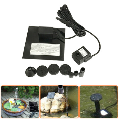 〖Follure〗12W 7V Solar Powered Panel Water Pump Fountain Kit Pool Garden Pond Submersible
〖Follure〗12W 7V Solar Powered Panel Water Pump Fountain Kit Pool Garden Pond Submersible