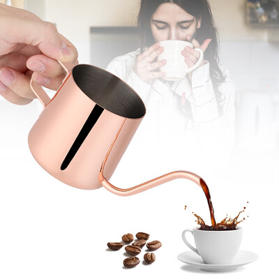 250ml350ml Stainless Steel Drip Coffee Pot Long Gooseneck Spout Kettle Cup Tea Tool Gooseneck Pot Stainless Steel Coffee Pot
250ml350ml Stainless Steel Drip Coffee Pot Long Gooseneck Spout Kettle Cup Tea Tool Gooseneck Pot Stainless Steel Coffee Pot