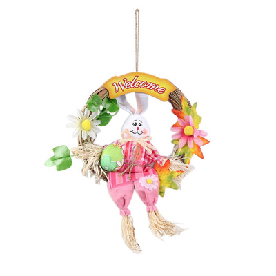 New Hot Easter Scarecrow Wreath Handcraft Home Decoration Christmas Garland Pendent Ornaments Festival Party Hangings Door Hangers
New Hot Easter Scarecrow Wreath Handcraft Home Decoration Christmas Garland Pendent Ornaments Festival Party Hangings Door Hangers