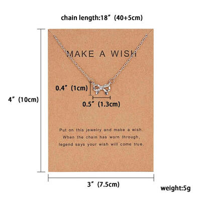 Fashion Star Paper Card With Bow Pendant Women Minimalist Clavicle Chain Necklace Statement Valentines Day Gift Card
Fashion Star Paper Card With Bow Pendant Women Minimalist Clavicle Chain Necklace Statement Valentines Day Gift Card