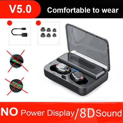 Bluetooth Earphone 6D Stereo Mini Wireless Earbuds LED Display Wireless Earphones Headphone with Dual Mic Phone Holder
Bluetooth Earphone 6D Stereo Mini Wireless Earbuds LED Display Wireless Earphones Headphone with Dual Mic Phone Holder