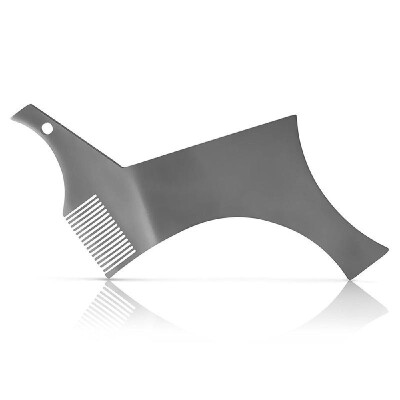 Beard Shaper Stencil Stainless Steel Beard Shaping Guide & Styling Tool for Perfect Line up & Edging Works with Beard Trimmer or R
Beard Shaper Stencil Stainless Steel Beard Shaping Guide & Styling Tool for Perfect Line up & Edging Works with Beard Trimmer or R