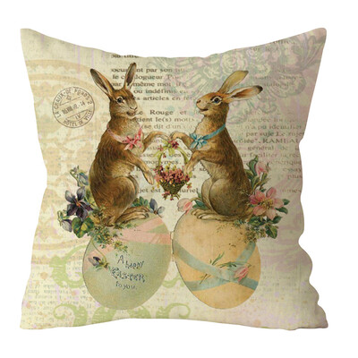 〖Follure〗Easter Rabbit Print Pillow Case Polyester Sofa Car Cushion Cover Home Decor
〖Follure〗Easter Rabbit Print Pillow Case Polyester Sofa Car Cushion Cover Home Decor