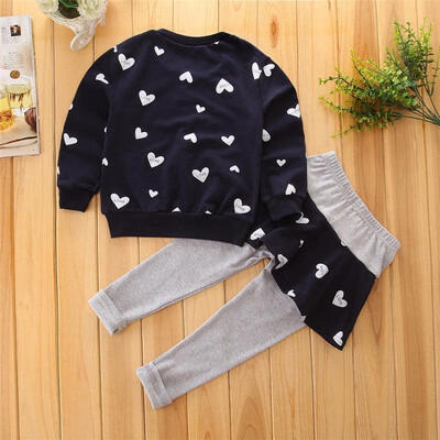2PCS Toddler Kids Baby Girls Long Sleeve Cotton T-shirt TopsPants Skirt Dress Outfits Clothes Sets
2PCS Toddler Kids Baby Girls Long Sleeve Cotton T-shirt TopsPants Skirt Dress Outfits Clothes Sets