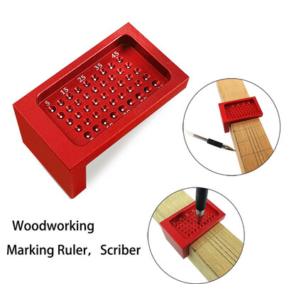 〖Follure〗Carpentry T-Type Marking Hole Aluminum Alloy Crossed Gauge Measuring Feet Tool
〖Follure〗Carpentry T-Type Marking Hole Aluminum Alloy Crossed Gauge Measuring Feet Tool