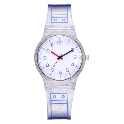 Fashion simple small fresh student watch Korean casual jelly watch transparent wrist watch
Fashion simple small fresh student watch Korean casual jelly watch transparent wrist watch