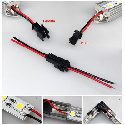 Gobestart 10Pairs 2PIN Male&Female Connector Wire Cable For 3528 5050 LED Strip Lights
Gobestart 10Pairs 2PIN Male&Female Connector Wire Cable For 3528 5050 LED Strip Lights