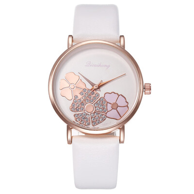 New creative rhinestone inlaid flower fashion ladies quartz watch female student watch generation
New creative rhinestone inlaid flower fashion ladies quartz watch female student watch generation