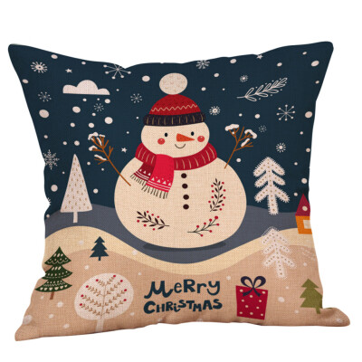 Tailored Cotton Linen Christmas Snowman Tree Zipper Closure Pillow Case Throw Cushion
Tailored Cotton Linen Christmas Snowman Tree Zipper Closure Pillow Case Throw Cushion
