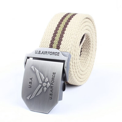 Hot selling new Unisex belt high quality canvas weaving Alloy Automatic buckle Men belt outdoor casual Men&Women cowboy belt
Hot selling new Unisex belt high quality canvas weaving Alloy Automatic buckle Men belt outdoor casual Men&Women cowboy belt